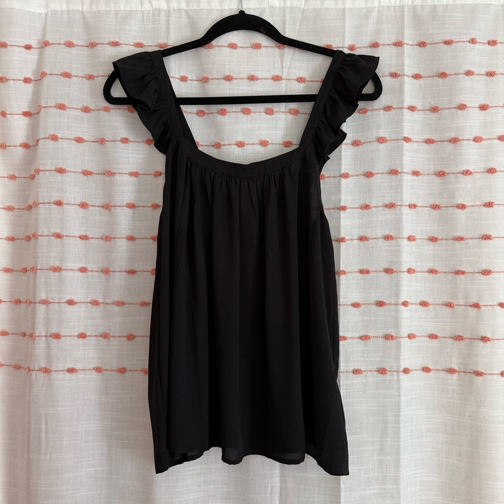 LOFT Ruffle Strap Cami - Picture 2 of 4